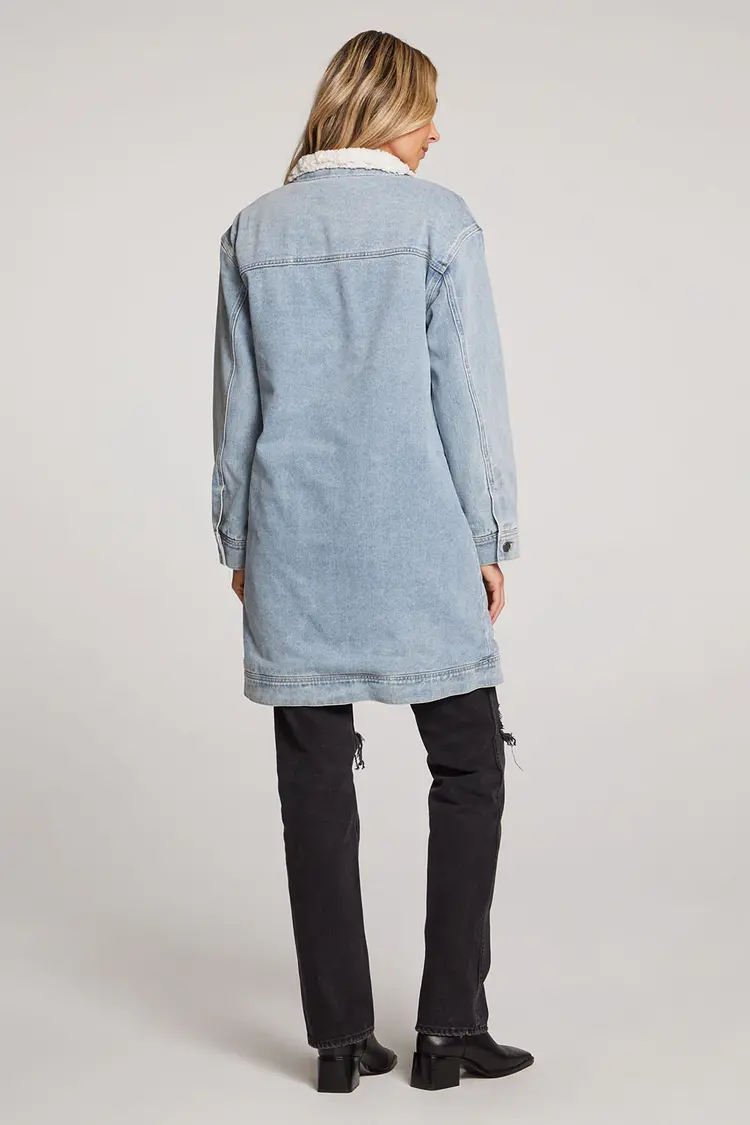 Saltwater Luxe Solace Jacket Stonewash Denim