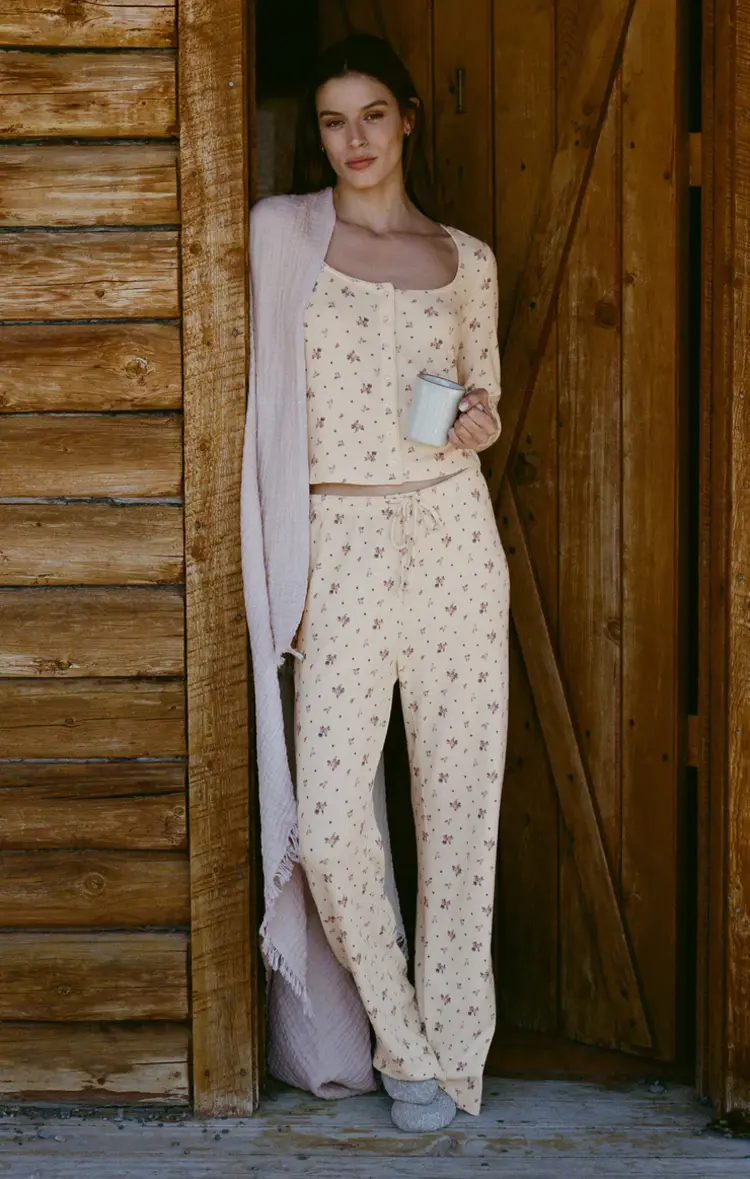 Z Supply Alyssa Rosebud Pant Sea Salt