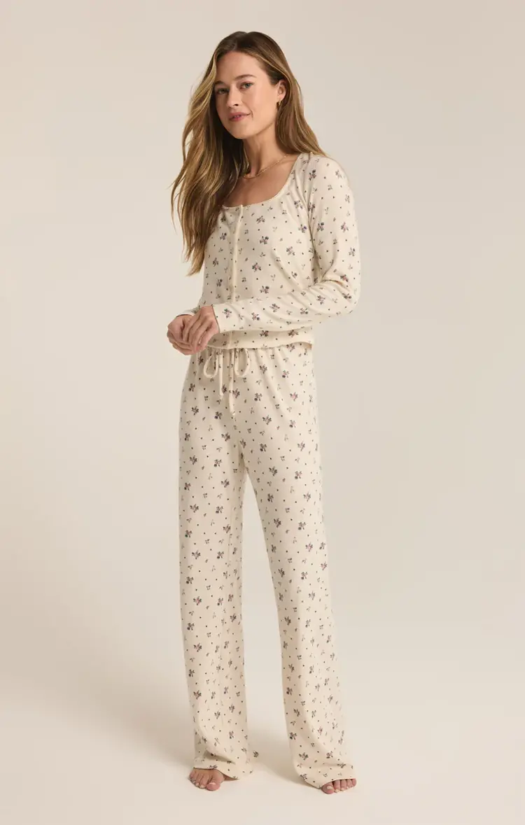 Z Supply Alyssa Rosebud Pant Sea Salt