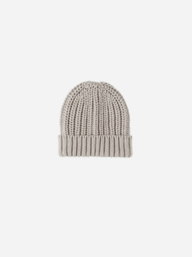 Rylee + Cru Inc. CHUNKY KNIT BEANIE || FOG
