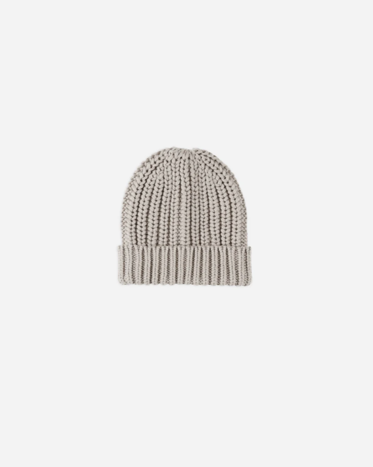 Rylee + Cru Inc. CHUNKY KNIT BEANIE || FOG