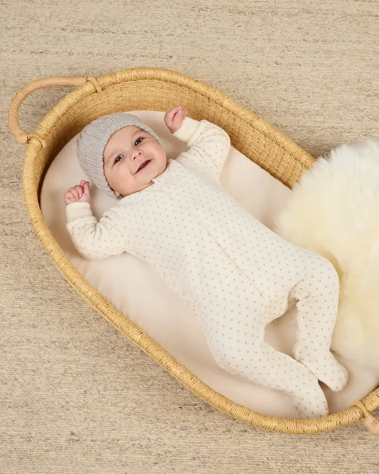 Rylee + Cru Inc. CHUNKY KNIT BEANIE || FOG