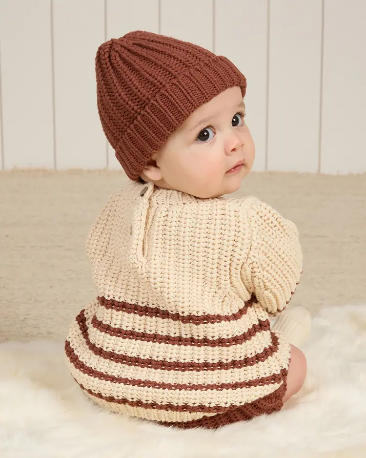 Rylee + Cru Inc. CHUNKY KNIT BEANIE || CRANBERRY