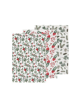 Danica Winterberry Floursack Tower Set of 3