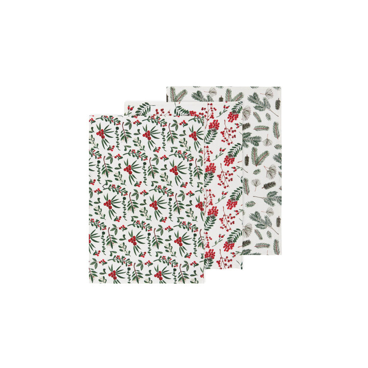 Danica Winterberry Floursack Tower Set of 3