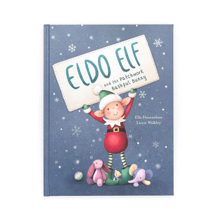 Jellycat Eldo Elf and Patchwork Bashful Bunny