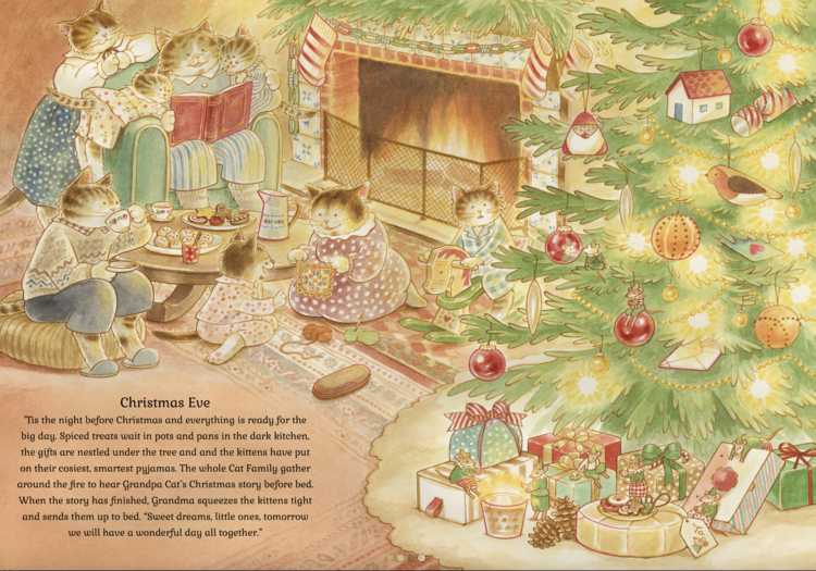 Quarto Publishing Cat Family Christmas