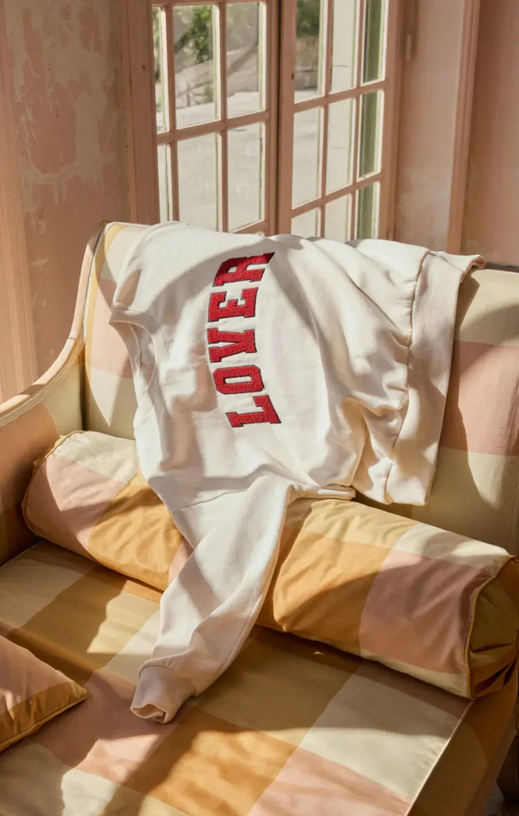 Z Supply Oversized Lover Sweatshirt Vanilla Ice