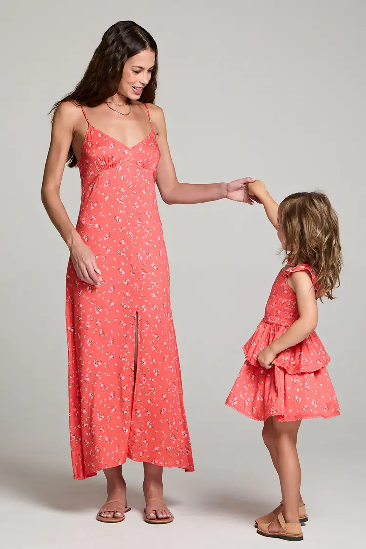 Saltwater Luxe Raynbow Mini Dress Crimson