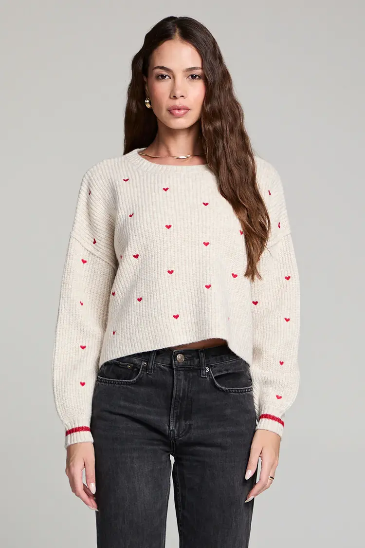 Saltwater Luxe Charmer Sweater Oatmeal