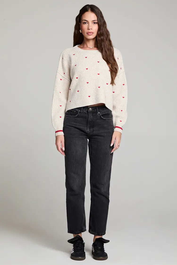 Saltwater Luxe Charmer Sweater Oatmeal