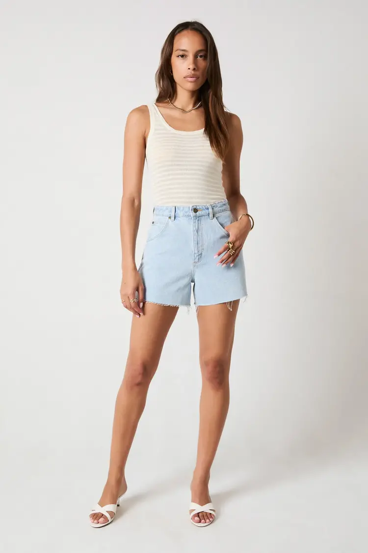 Rolla's Mirage Short Nina Blue Organic