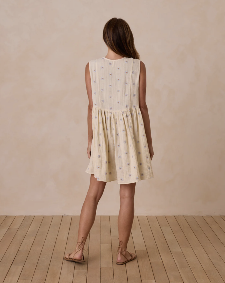 Rylee + Cru Inc. AVERY DRESS | BLUE DAISIES