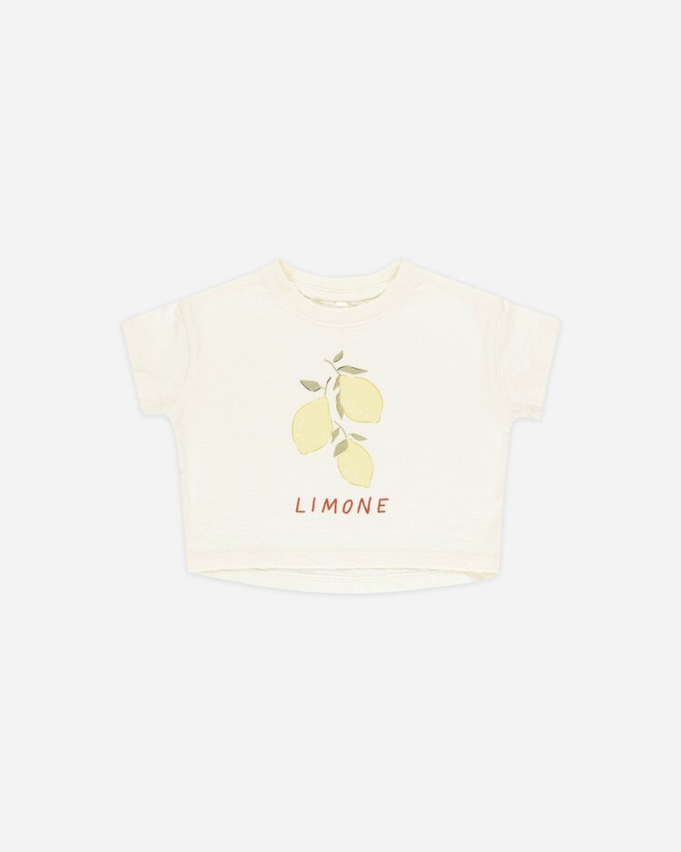 Rylee + Cru Inc. BOXY TEE || LIMONE