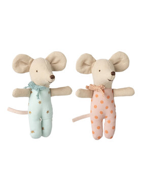Maileg Baby Mice, Twins in Box
