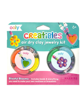 Ooly Air Dry Clay Jewelry Kit