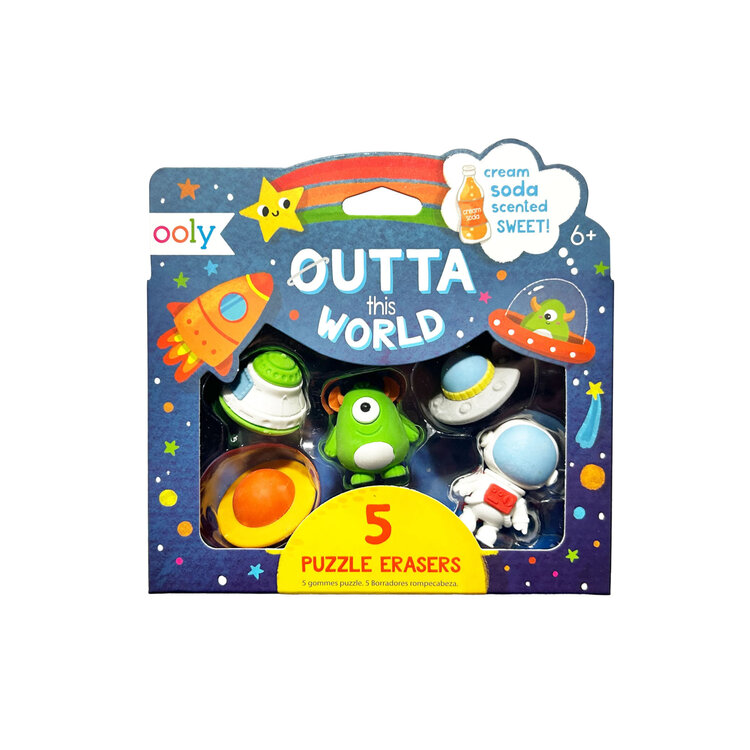 Ooly Outta This World Scented Erasers