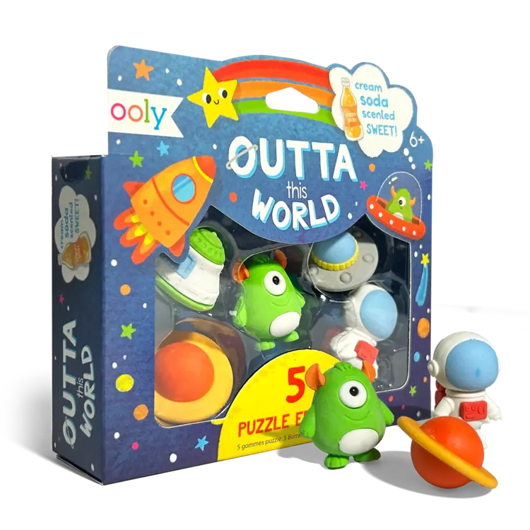 Ooly Outta This World Scented Erasers