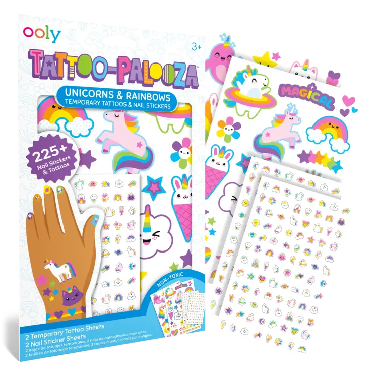 Ooly Temporary Tattoos & Nail Stickers