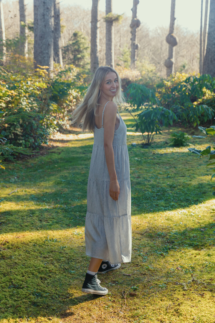 Ten Tree Hopewell Dress Graphite