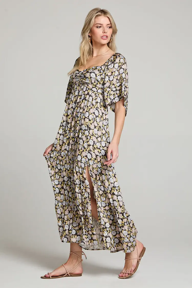 Saltwater Luxe Kathryn Midi Dress Multi