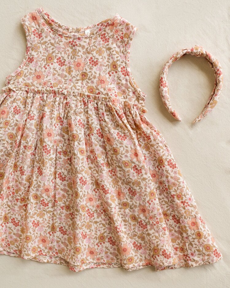 Rylee + Cru Inc. HARPER DRESS || PINK GARDEN