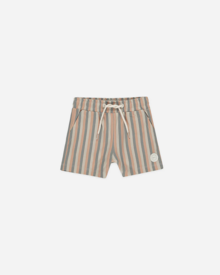 Rylee + Cru Inc. BOARDSHORT || MULTI-STRIPE