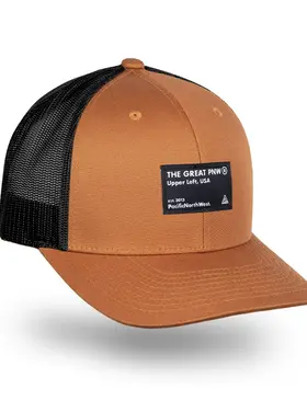 The Great PNW Serial Trucker Hat Camel