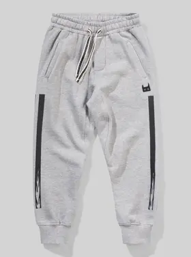 Munster Kids 2 Flames Pant Grey Marle