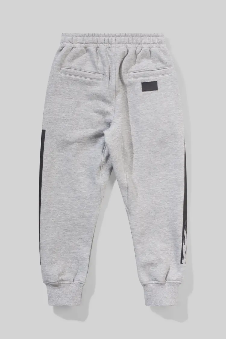Munster Kids 2 Flames Pant Grey Marle