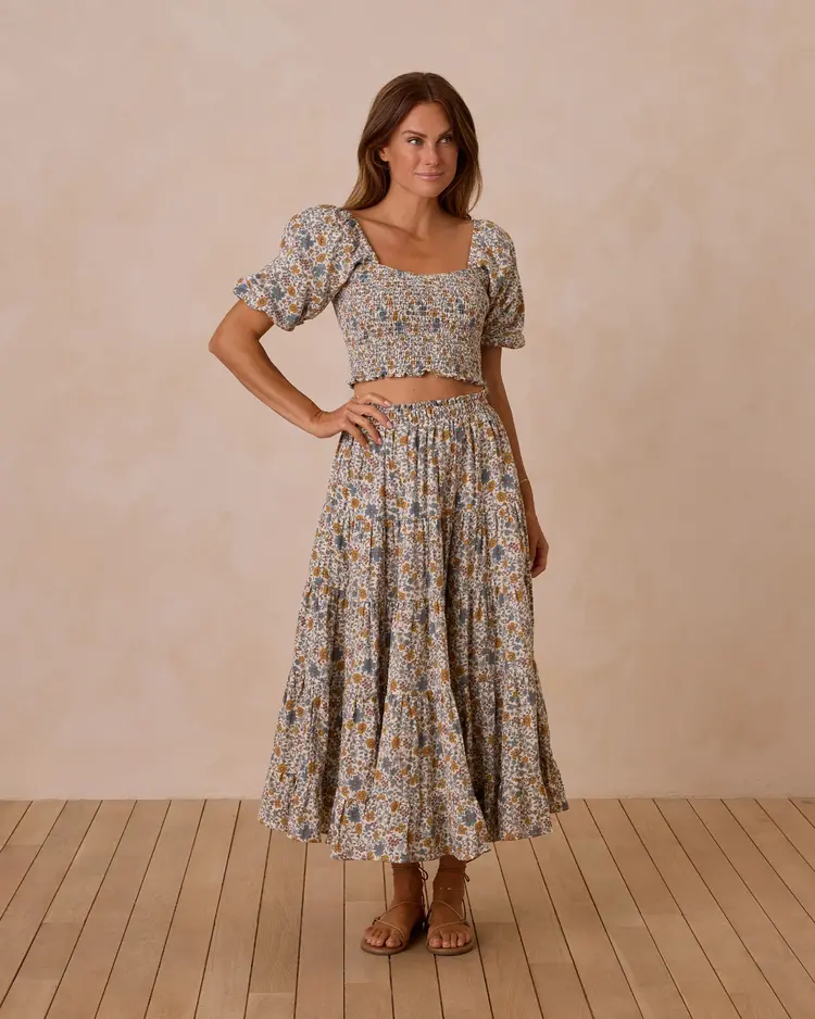 Rylee + Cru Inc. TRIXIE TOP || GARDENIA