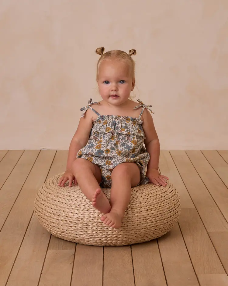 Rylee + Cru Inc. RUFFLE TUBE TOP SET || GARDENIA