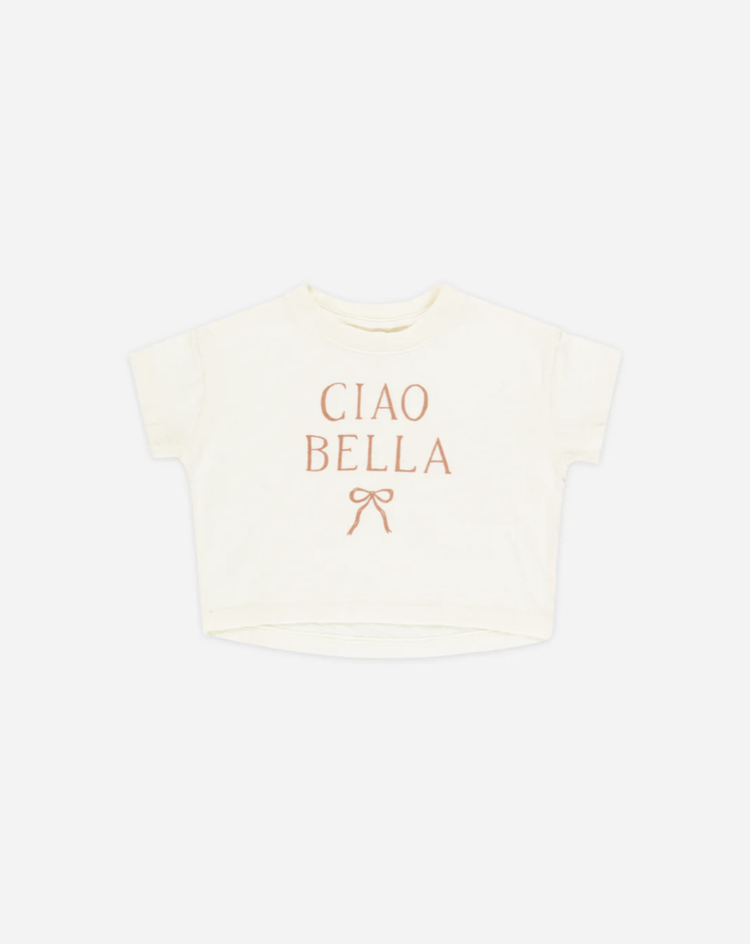 Rylee + Cru Inc. BOXY TEE || CIAO BELLA