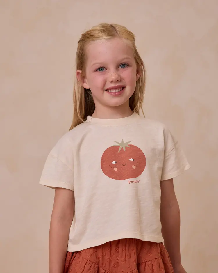 Rylee + Cru Inc. BOXY TEE || TOMATO