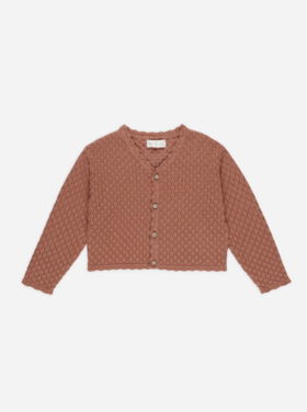 Rylee + Cru Inc. ELLA CARDIGAN || POPPY