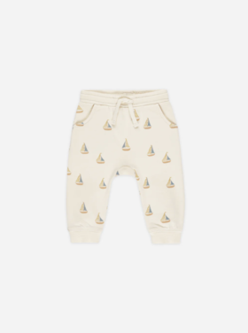 Rylee + Cru Inc. SWEATPANT || SAILBOATS