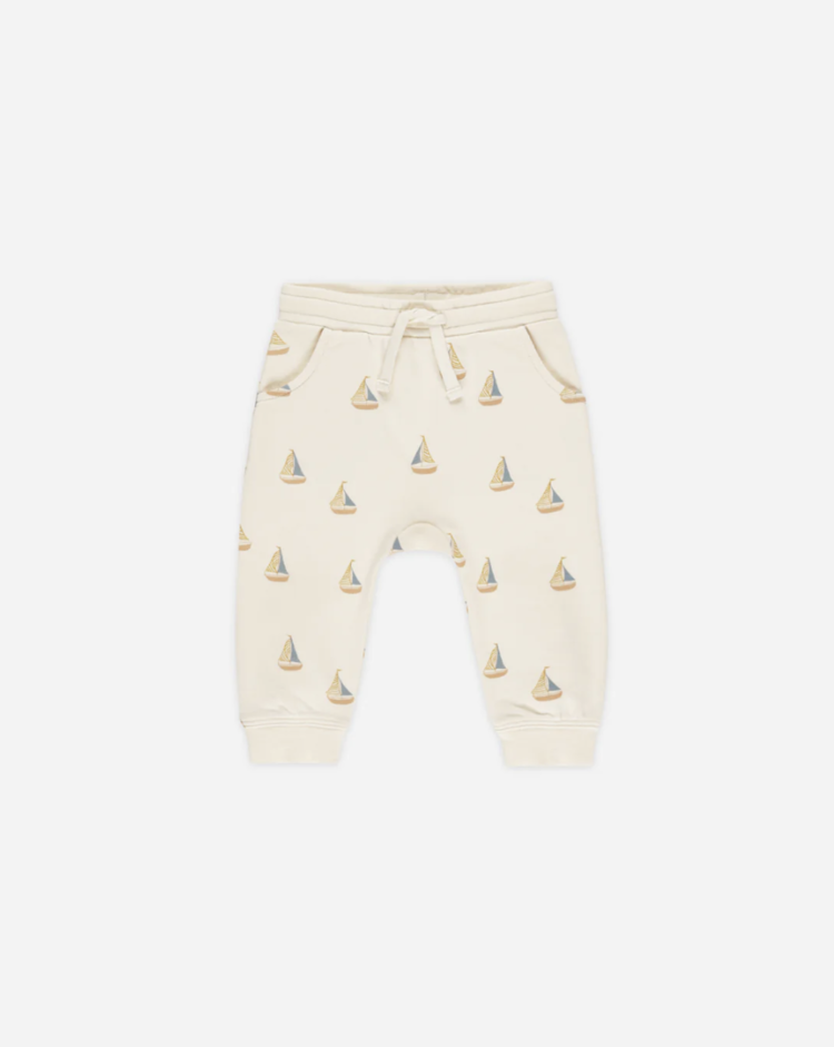 Rylee + Cru Inc. SWEATPANT || SAILBOATS