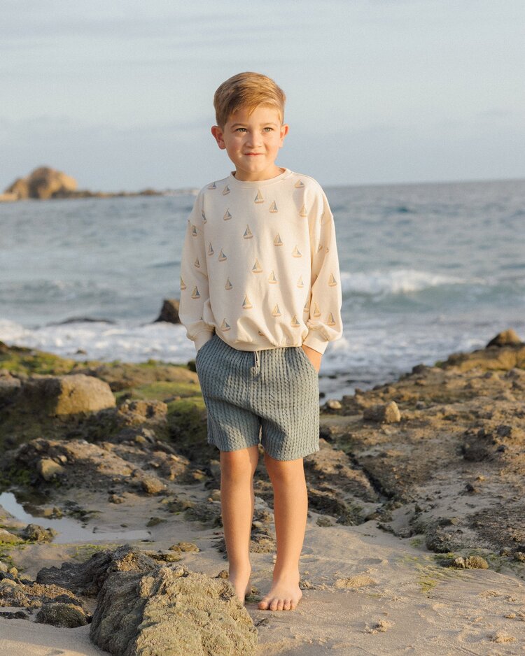 Rylee + Cru Inc. SWEATSHIRT || SAILBOATS