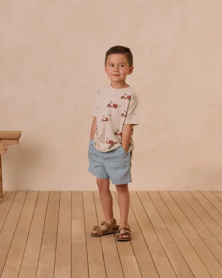 Rylee + Cru Inc. RAW EDGE TEE || MOPED