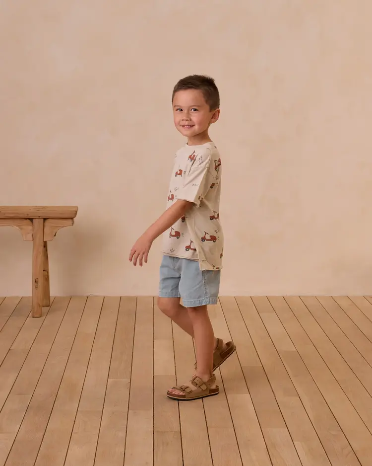 Rylee + Cru Inc. RAW EDGE TEE || MOPED