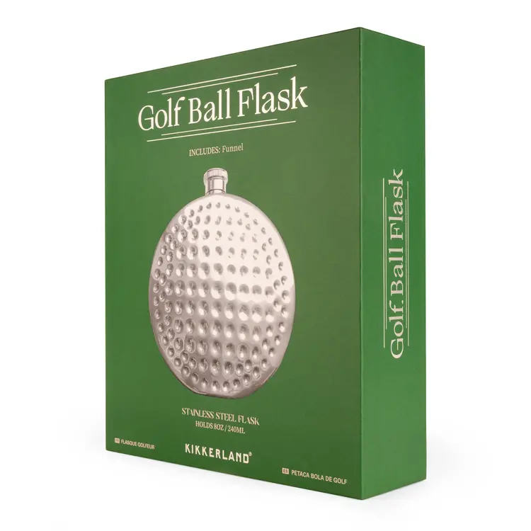 Kikkerland Golf Ball Flask