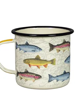 Gentlemen's Hardware Fish Enamel Mug