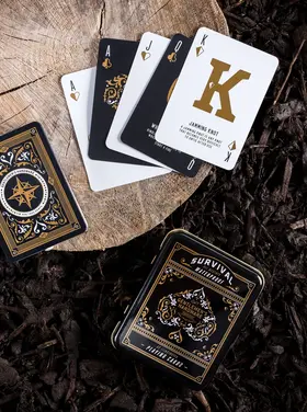 Gentlemen's Hardware Survival Playing Cards In Tin