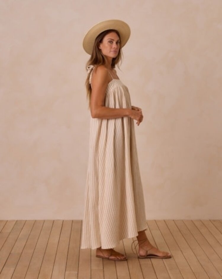 Rylee + Cru Inc. MALEA DRESS || MARIGOLD STRIPE