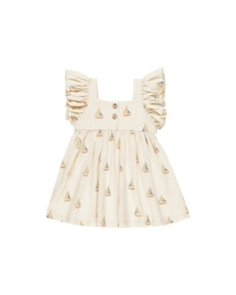 Rylee + Cru Inc. MARIPOSA DRESS || SAILBOATS
