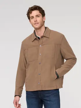 Duer No Sweat Moleskin Jacket Dark Walnut