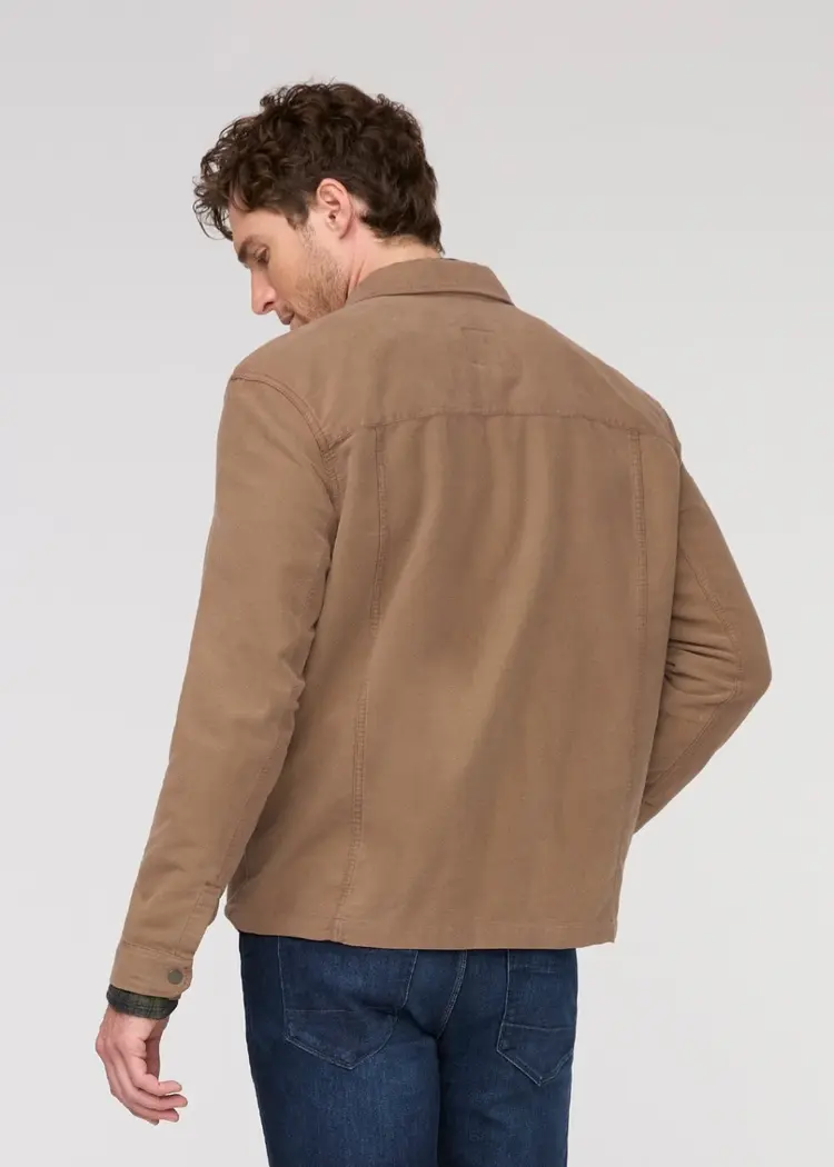 Duer No Sweat Moleskin Jacket Dark Walnut