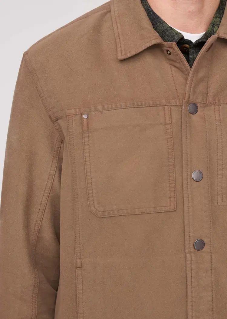 Duer No Sweat Moleskin Jacket Dark Walnut