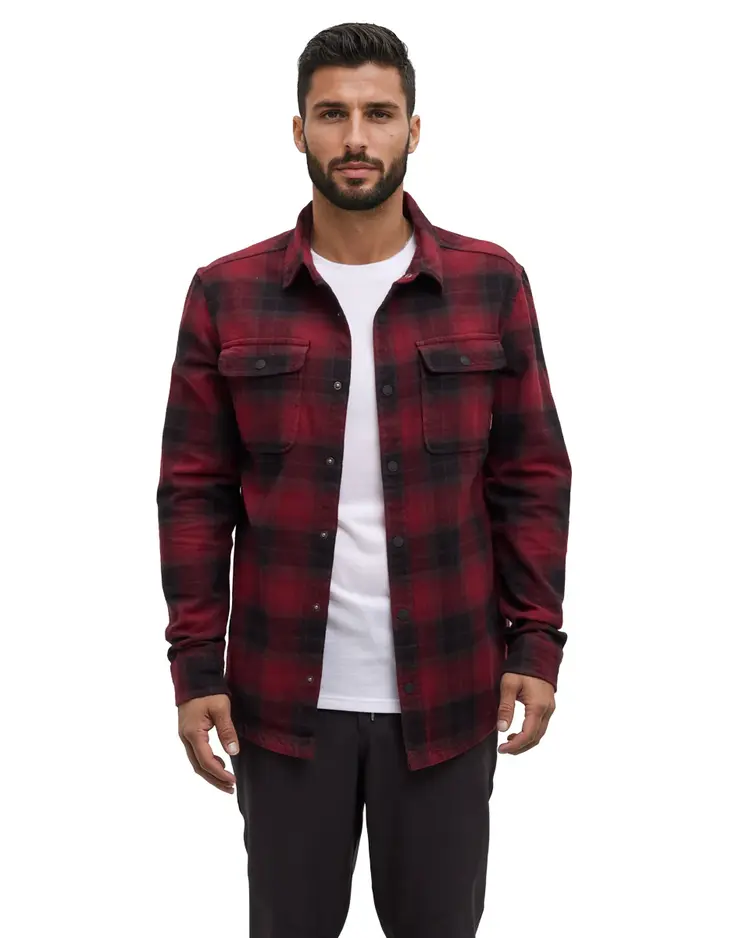 Ten Tree Kapok Flannel Colville Deep Burgundy