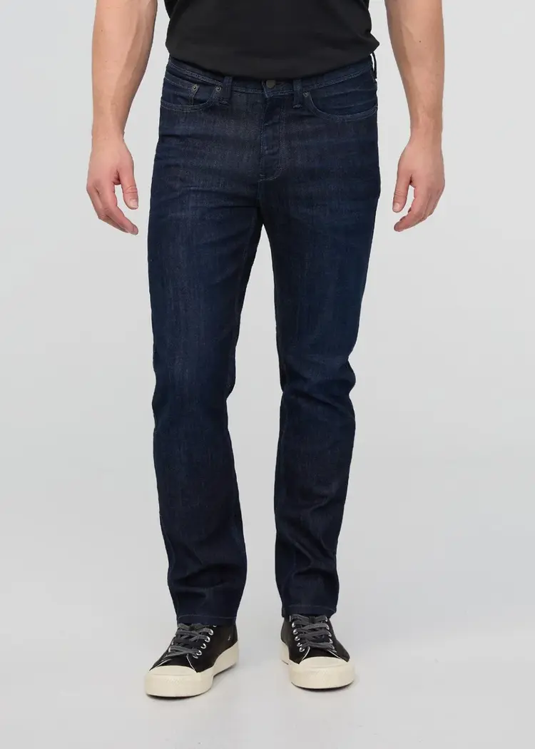 Duer Performance Denim Slim Straight Nightshade Blue